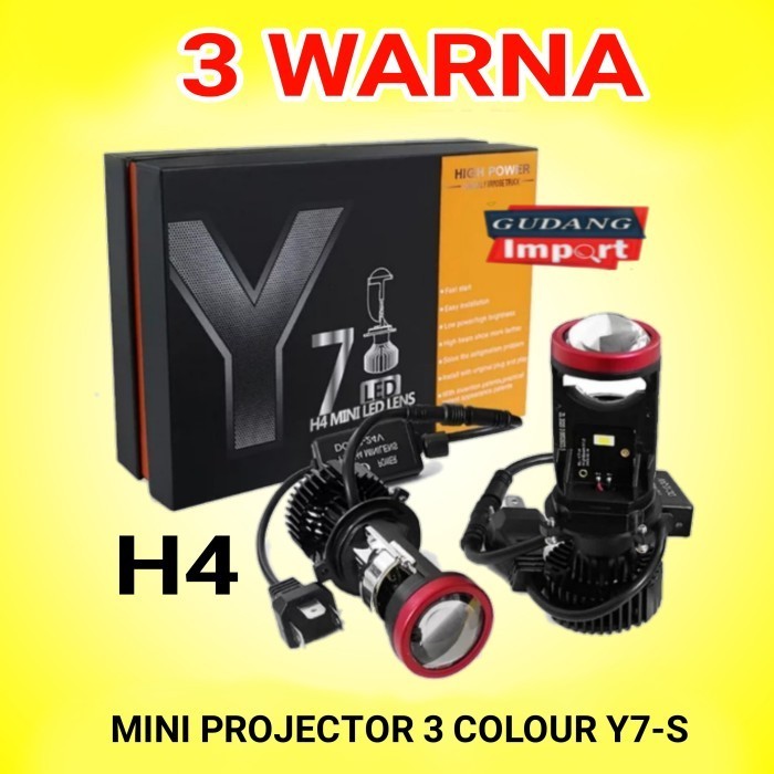 Tren Lampu Motor LED Mini Proyektor